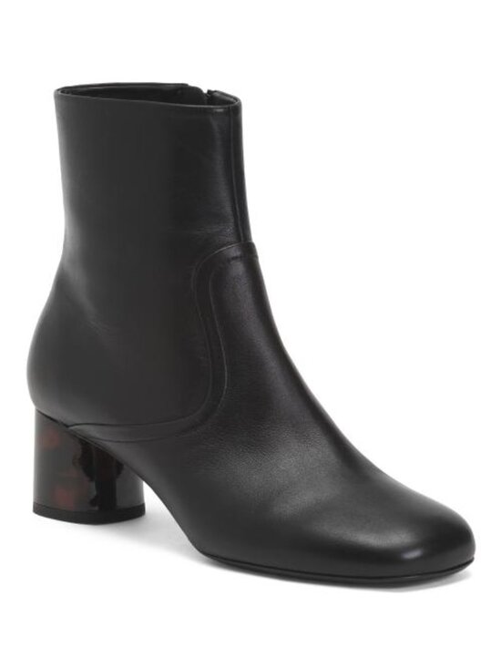Sandro Shoes - SANDRO Made In Portugal Leather Kissi Booties